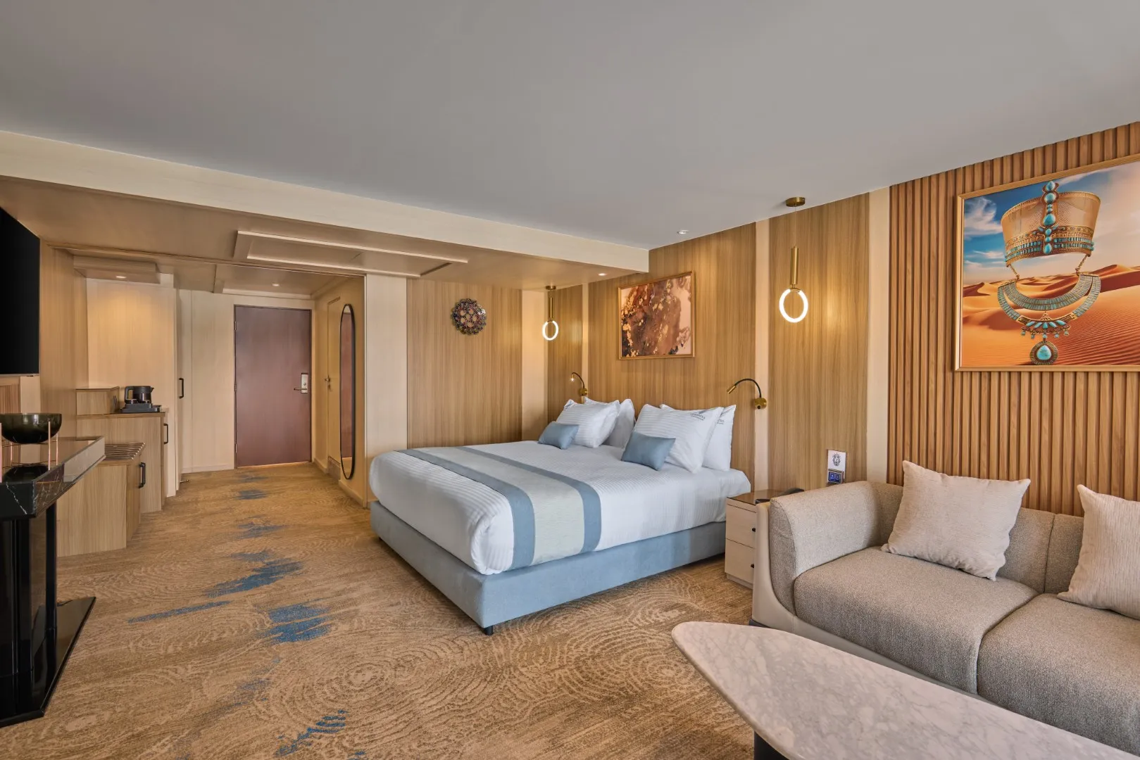 Cabin aboard the Cleopatra Luxury Cruise & Spa Nile cruise